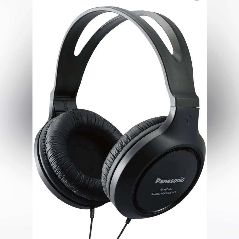 Black Panasonic Stereo Headphones